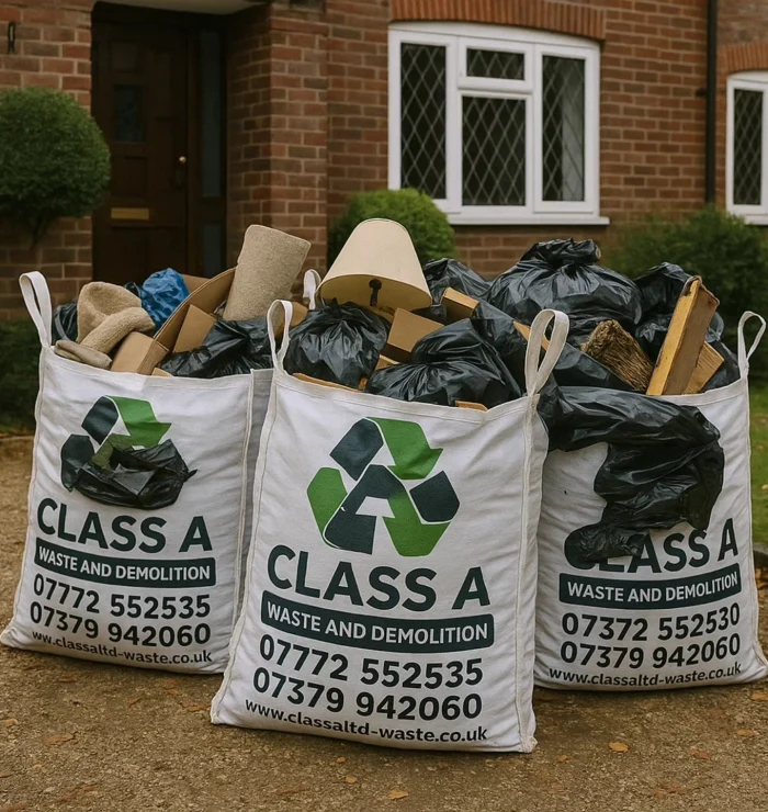 Driveway groundworks waste removal