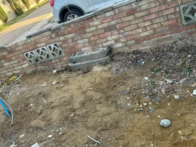 Rubble in site cage Essex